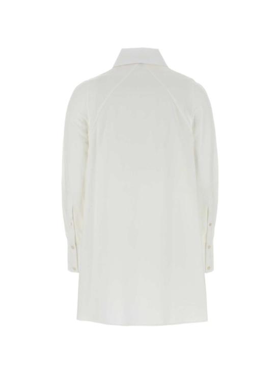 26FW 알라이아 셔츠 AA9C1022T611D 000 WHITE - ALAIA