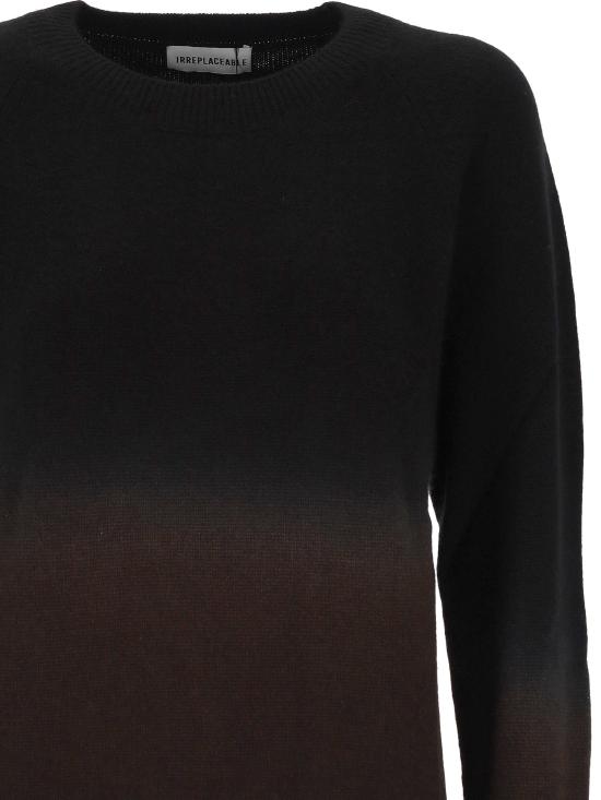 26FW 이리플레이서블 스웨터 SHADED SWEATER OCHER BLACK - IRREPLACEABLE