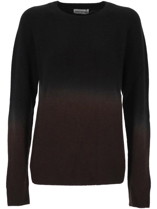 26FW 이리플레이서블 스웨터 SHADED SWEATER OCHER BLACK