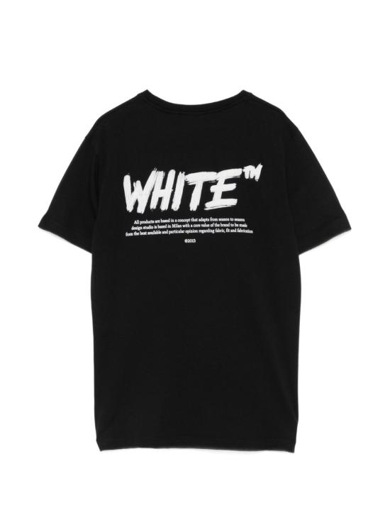 26FW [키즈] 오프화이트 티셔츠 44BAA002F26J002 BLACK - OFF WHITE