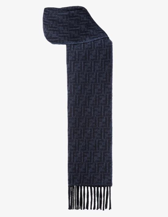 26FW 펜디 머플러/스카프 FXS417 B1VZF1Y81 BLUE NAVY - FENDI