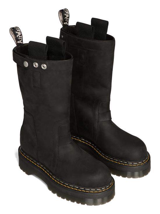 26FW 릭오웬스 X 닥터마틴 부츠 DW02F1814 400109 BLACK - RICK OWENS X DR. MARTENS