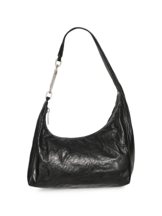 26FW 릭 오웬스 스몰 제미니 나일론 숄더백 RA02F0921 NBRPA09 BLACK - RICK OWENS