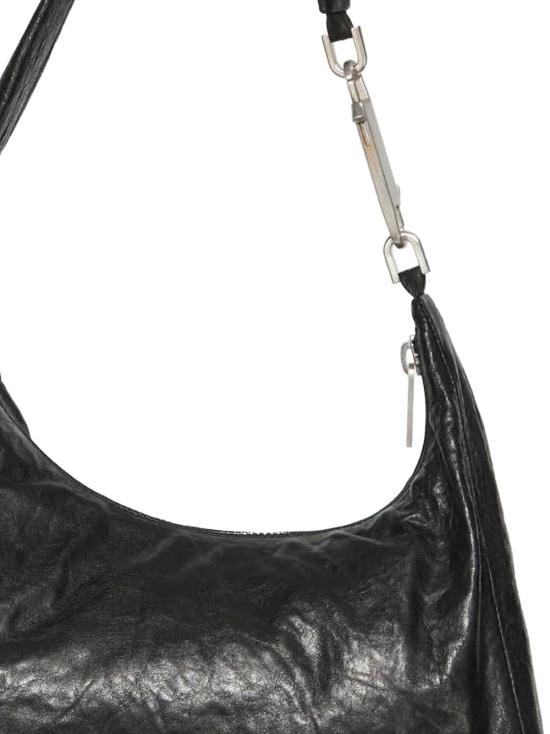 26FW 릭 오웬스 스몰 제미니 나일론 숄더백 RA02F0921 NBRPA09 BLACK - RICK OWENS