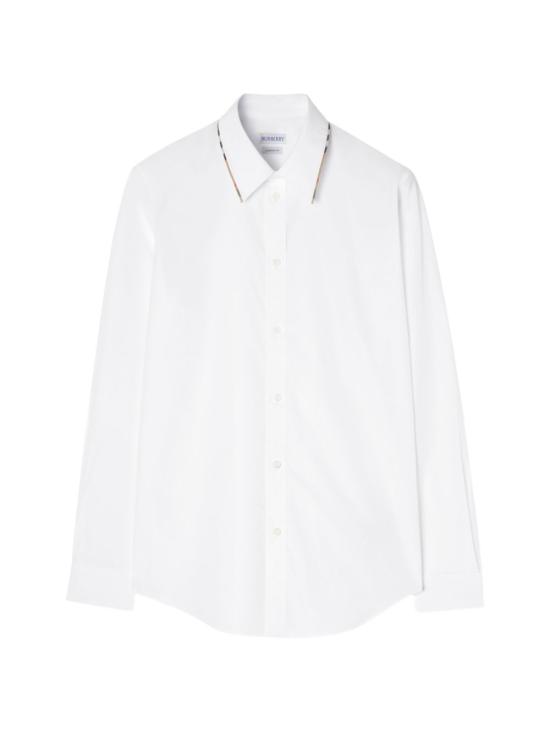 26FW 버버리 폴로 티셔츠 8133070 X OPTICAL WHITE