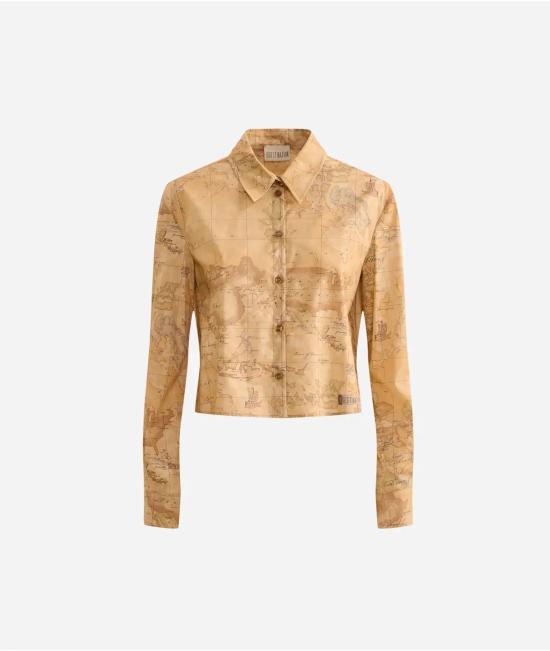 26FW 알비에로 마르티니 셔츠 0941 NCG1J122 BEIGE CAMEL