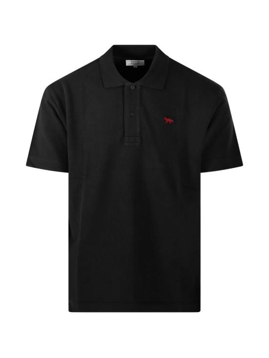 26FW 메종키츠네 폴로 티셔츠 MRMJL01KP0001 P199 BLACK