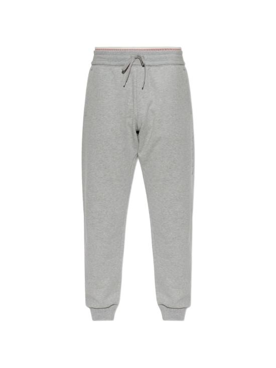 26FW 베르사체 트레이닝/조거 팬츠 1026057 1A187141E230 LIGHT MELANGE GRAY NAVY BLUE