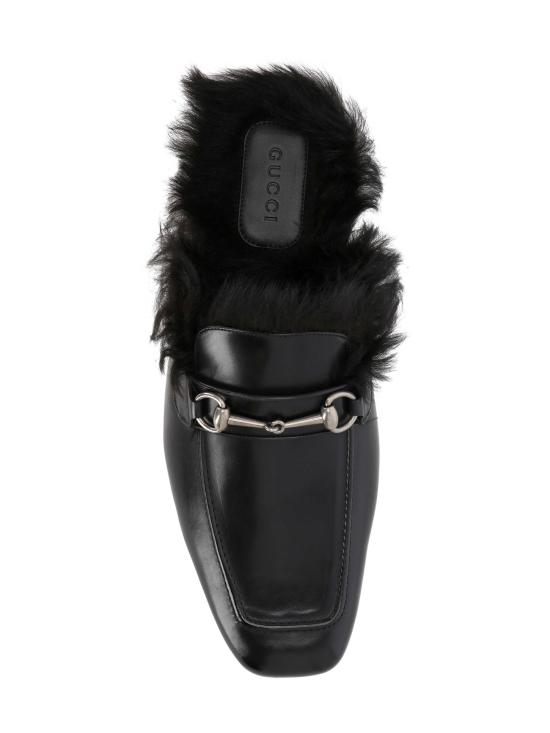 26FW 구찌 카사노바 홀스빗 가죽 슬리퍼 카사노바 홀스빗 가죽 슬리퍼 A005GQ AAG9B1000 - GUCCI