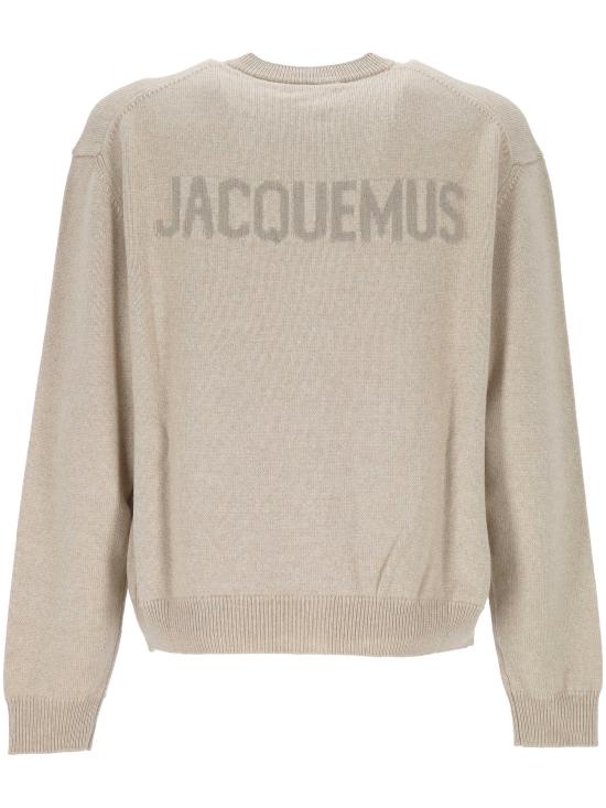 26FW 자크뮈스 스웨터 CDM00594AK00347 130 LIGHT BEGIE - JACQUEMUS