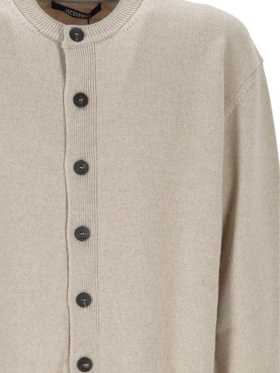 26FW 자크뮈스 스웨터 CDM00594AK00347 130 LIGHT BEGIE - JACQUEMUS