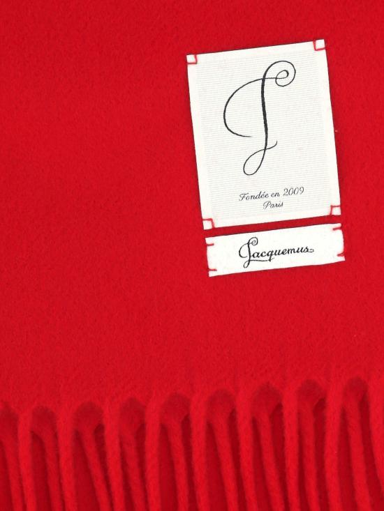 26FW 자크뮈스 머플러/스카프 ACU00880AK00361 470 RED - JACQUEMUS