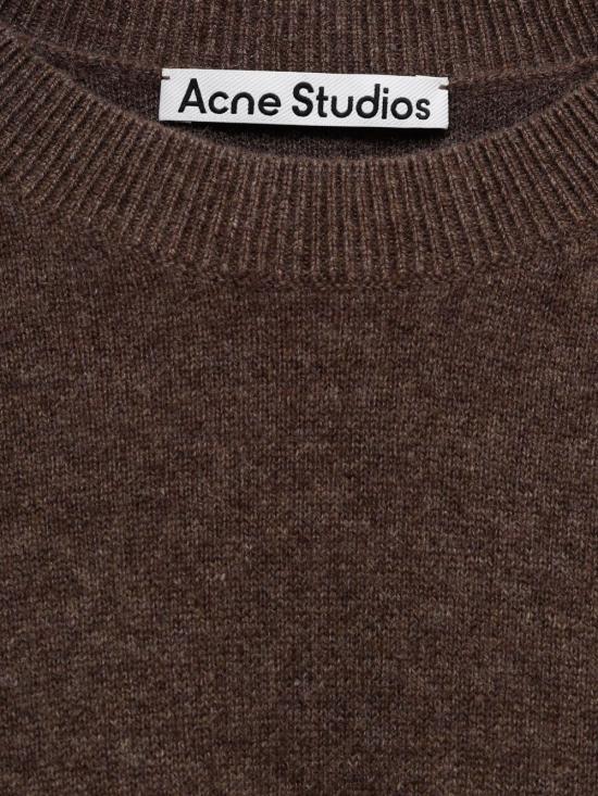 26FW 아크네 스튜디오 스웨터 B60431 BZH WALNUT BROWN - ACNE STUDIOS