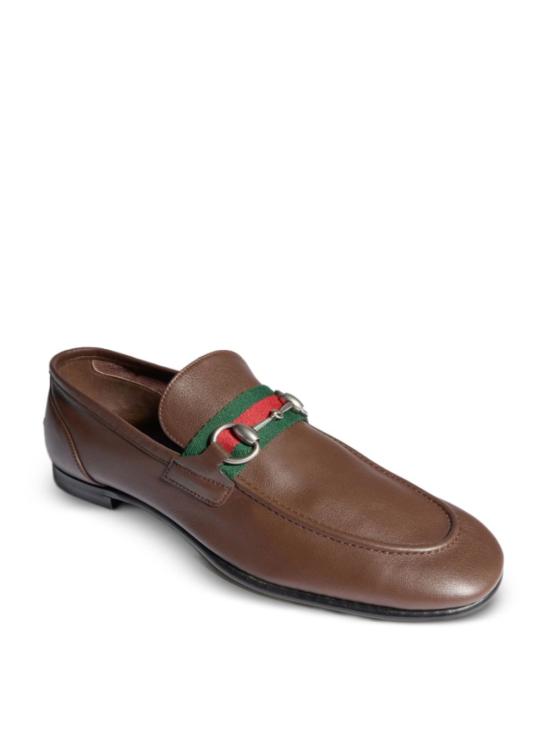 26FW 구찌 코모 홀스빗 레더 로퍼 874936 AAGSM2047 BROWN - GUCCI