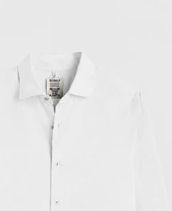 26FW 에콜프 셔츠 MCMGASRALFRE0712W26 000 WHITE - ECOALF