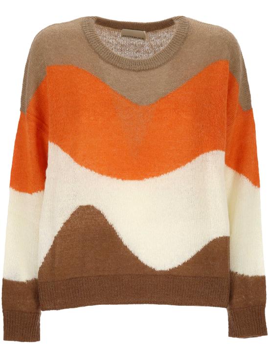 26FW 페니 블랙 스웨터 2621366503200 292F001 ONDA TABACCO