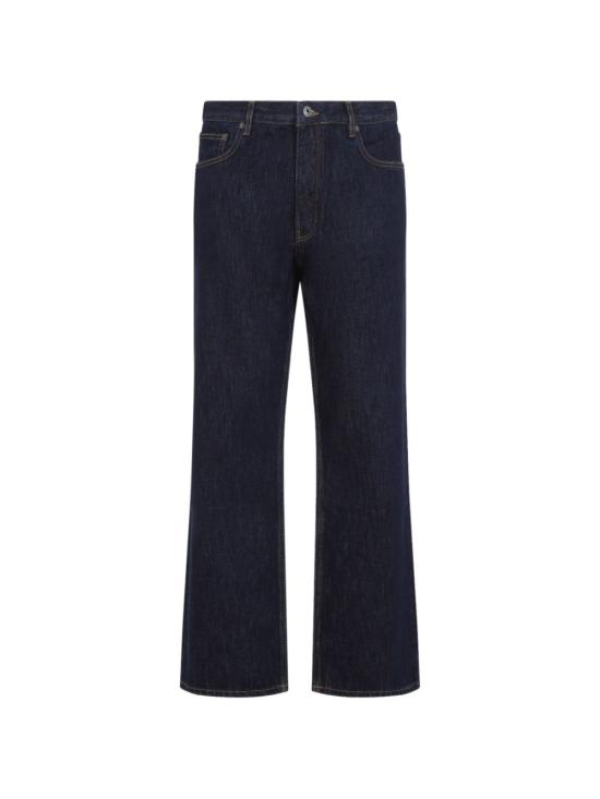 26FW 오프화이트 데님 팬츠 44MYA18JF26D004 460 RAW INDIGO BLUE