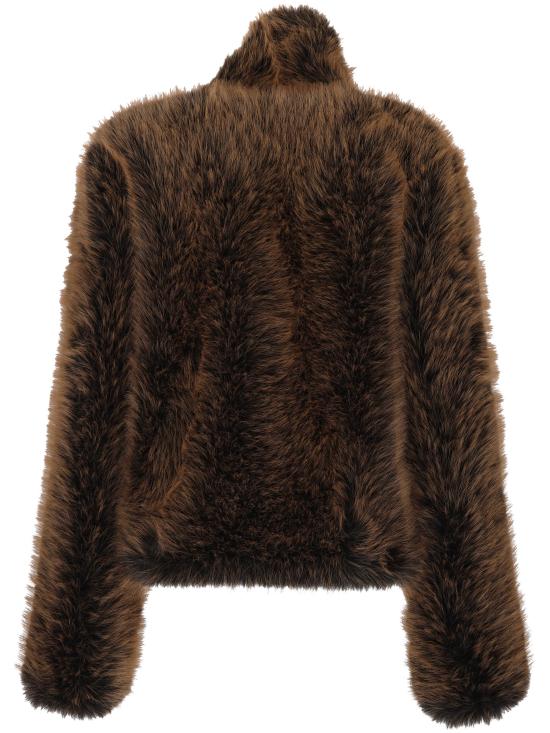 26FW 비비 쿠튀르 수트 자켓 FW26SU01 BLACK BROWN - B&B COUTURE