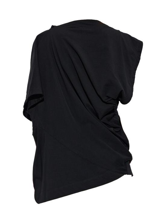 26FW 비비안웨스트우드 ORB 자수 로고 콘트라스트 칼라 긴팔 폴로 셔츠 1G01001G J00BLN401 BLACK - VIVIENNE WESTWOOD