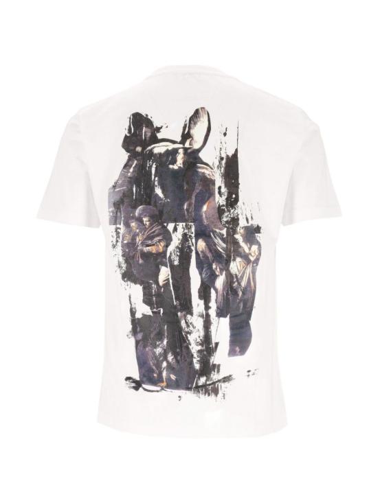 26FW 오프화이트 반팔 티셔츠 44MAA16MF26J00H 100 WHITE - OFF WHITE