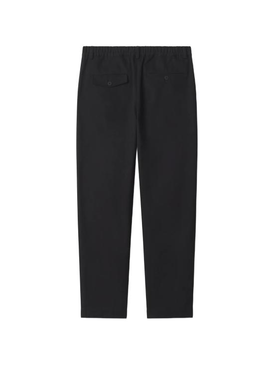 26FW 메종키츠네 스트레이트 팬츠 MRMWP08WW9137 P199 BLACK - MAISON KITSUNE