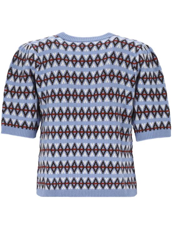 26FW 프레임 스웨터 WF26KSW041 PWFR PERIWINKLE FAIRISLE - FRAME