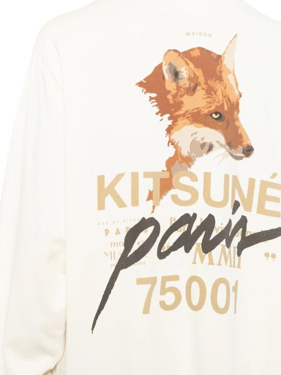26FW 메종키츠네 반팔 티셔츠 MQMJT01KJ0119 0063 NOBLE BEIGE - MAISON KITSUNE