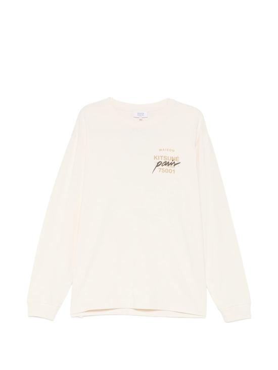26FW 메종키츠네 반팔 티셔츠 MQMJT01KJ0119 0063 NOBLE BEIGE