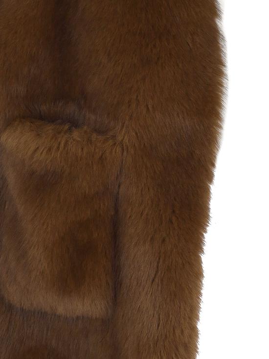 26FW 비비 쿠튀르 머플러/스카프 FW26FA3 MINK - B&B COUTURE