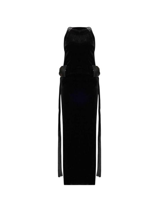 26FW 셀프 포트레이트 미디 원피스 SC26 008XB BLACK