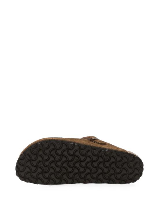 26FW 버켄스탁 보스턴 시어링 스웨이드 뮬 보스턴 시어링 스웨이드 뮬 1032432 DARK TEA - BIRKENSTOCK
