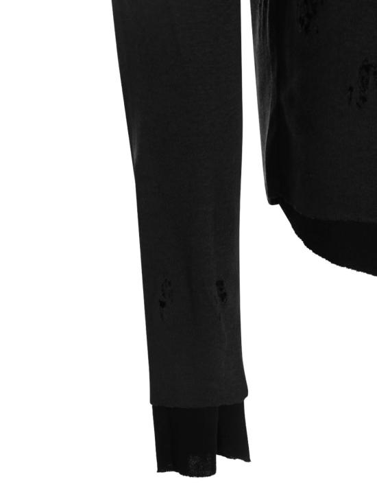 26FW 톰크롬 반팔 티셔츠 MTS96901 BLACK - THOM KROM