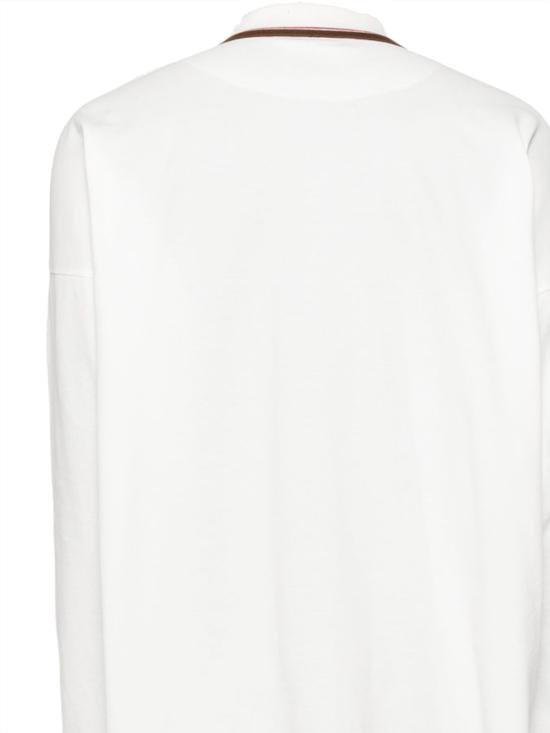 26FW 비비안웨스트우드 폴로 티셔츠 2H010010 J00AUA401 WHITE - VIVIENNE WESTWOOD