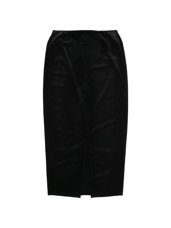 26FW 뮈글러 미디 스커트 26W1JU06005026 1999 BLACK