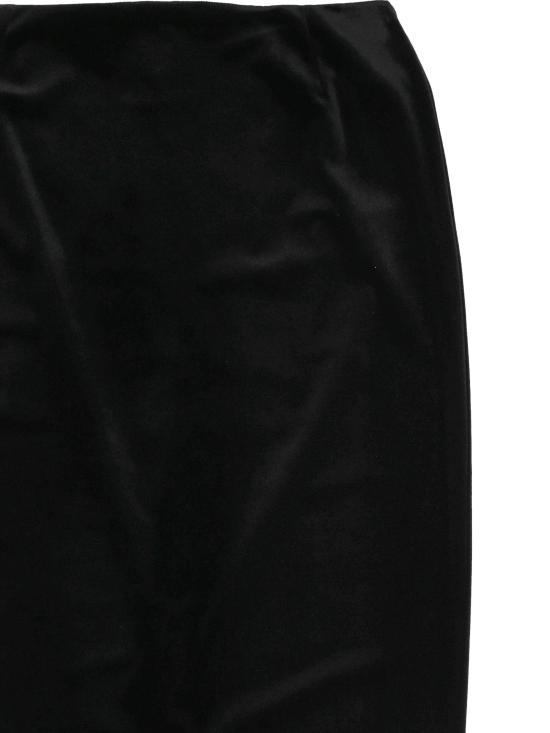 26FW 뮈글러 미디 스커트 26W1JU06005026 1999 BLACK - MUGLER