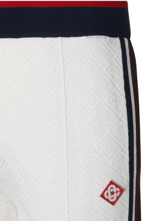 26FW 카사블랑카 트레이닝/조거 팬츠 MAW26KW147801 WHITE BROWN NAVY - CASABLANCA