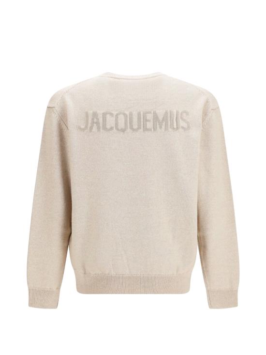26FW 자크뮈스 스웨터 CDW00837AK00347 130 LIGHT BEGIE - JACQUEMUS