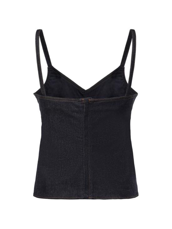 26FW 자크뮈스 데님 팬츠 TOW00951AD00041 390 DARK NAVY - JACQUEMUS