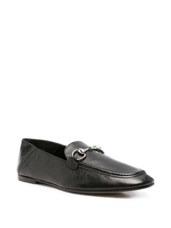 26FW 구찌 조던 홀스빗 소프트 태닝 레더 로퍼 875158 AAFQB1000 BLACK - GUCCI