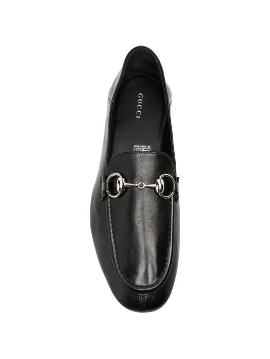 26FW 구찌 조던 홀스빗 소프트 태닝 레더 로퍼 875158 AAFQB1000 BLACK - GUCCI