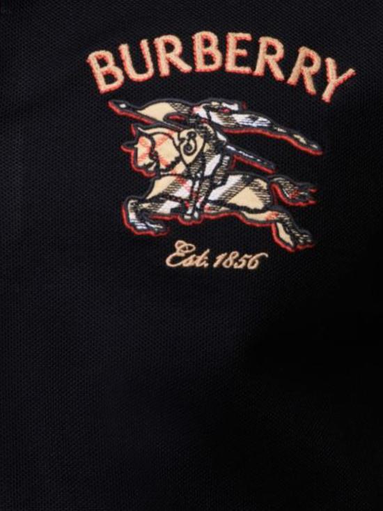 26FW 버버리 폴로 티셔츠 8132679 X BLACK - BURBERRY