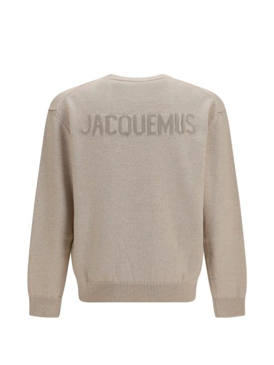 26FW 자크뮈스 스웨터 SWM00629AK00347 130 LIGHT BEGIE - JACQUEMUS