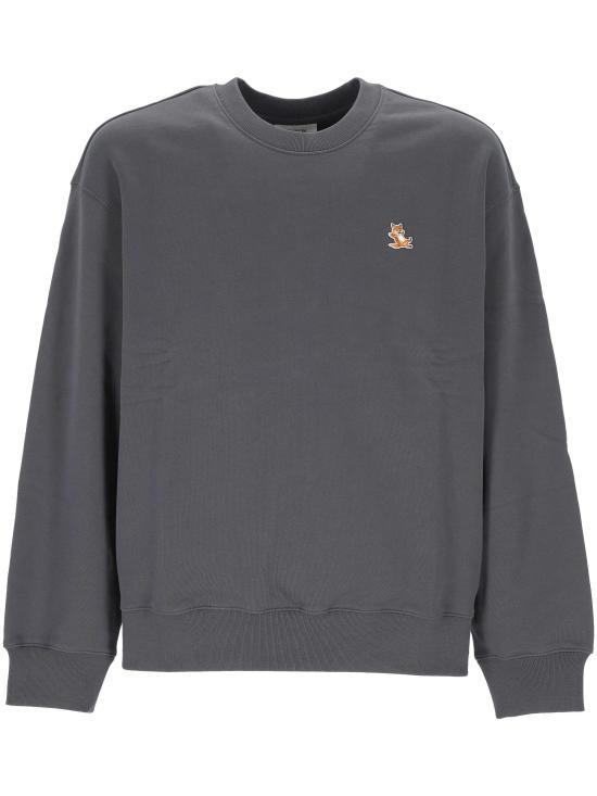 26FW 메종키츠네 긴팔 티셔츠 MRMJS14KM0341 0585 STONE GREY