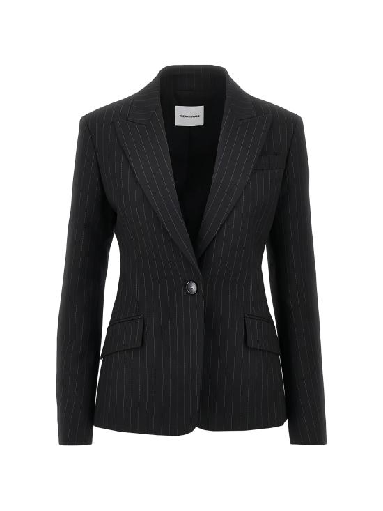 26FW 안다마네 수트 자켓 T203029B TNW069833 BLACK AND WHITE