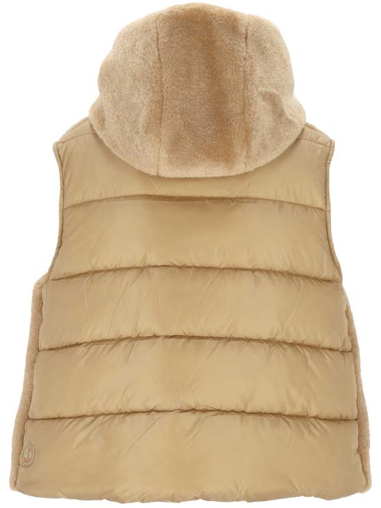 26FW 세이브더덕 베스트 D83095W YOGI2340033 STONE BEIGE - SAVE THE DUCK