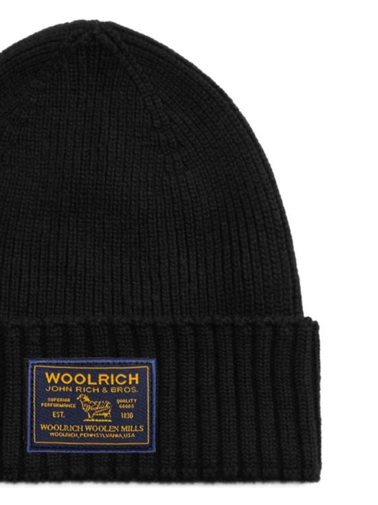 26FW 울리치 비니 CFWOAC2053MR UF0428100 BLACK - WOOLRICH