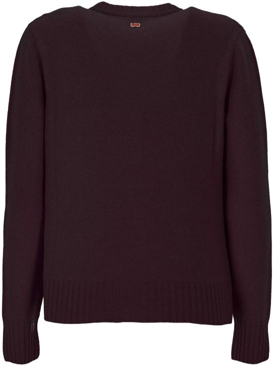 26FW 아뇨나 스웨터 K412038 4K080QL77 PURPLE BURGUNDY - AGNONA
