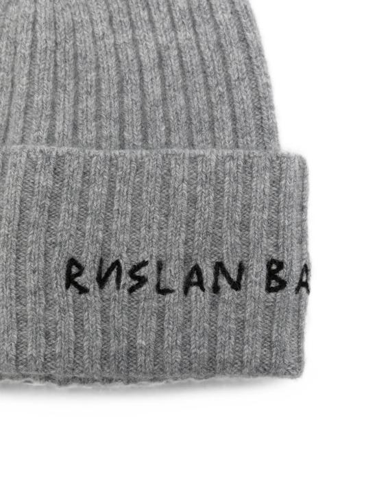 26FW 루슬란바진스키 모자 BN031033 CSFLCD25GREY - RUSLAN BAGINSKIY