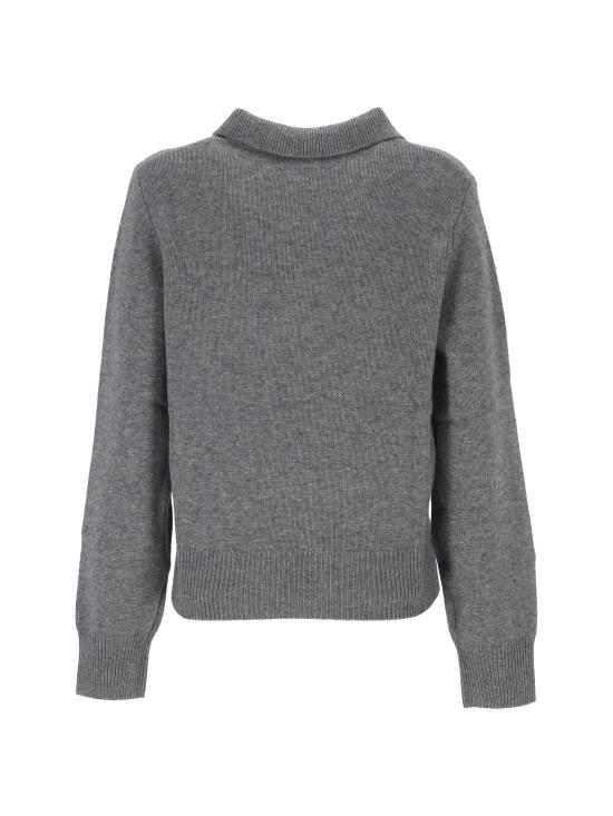 26FW 알마다 라벨 스웨터 6549 GR GREY - ALMADA LABEL