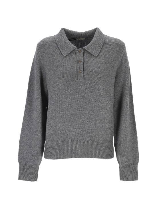 26FW 알마다 라벨 스웨터 6549 GR GREY